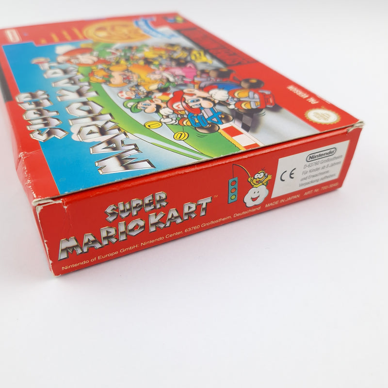 Super Nintendo Spiel : Super Mario Kart - OVP Anleitung Modul | SNES PAL NOE