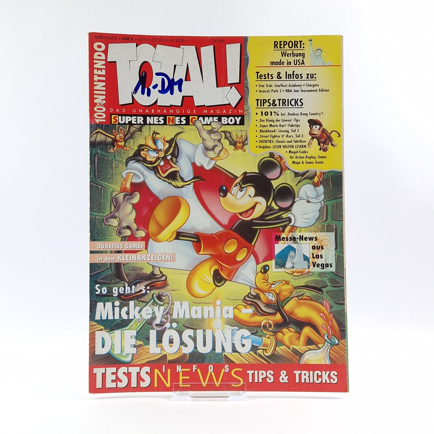 100% Nintendo TOTAL! Magazin : 3/95 März - Zeitschrift 1995