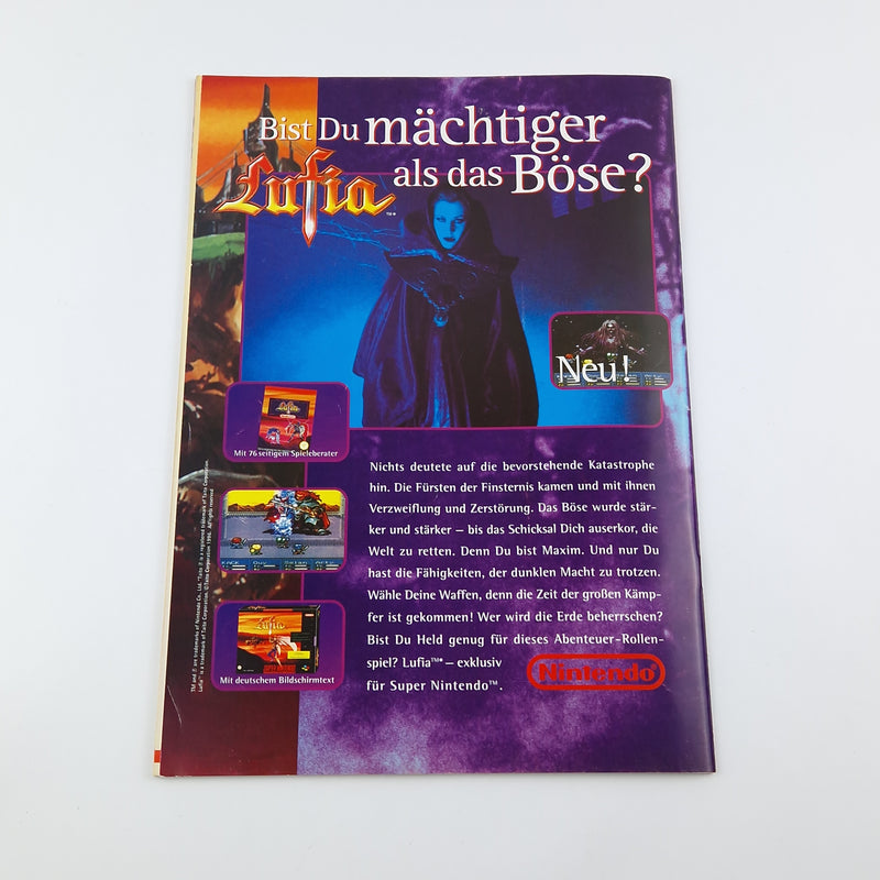 100% Nintendo TOTAL! Magazin : 3/97 März mit Poster - Zeitschrift 1997