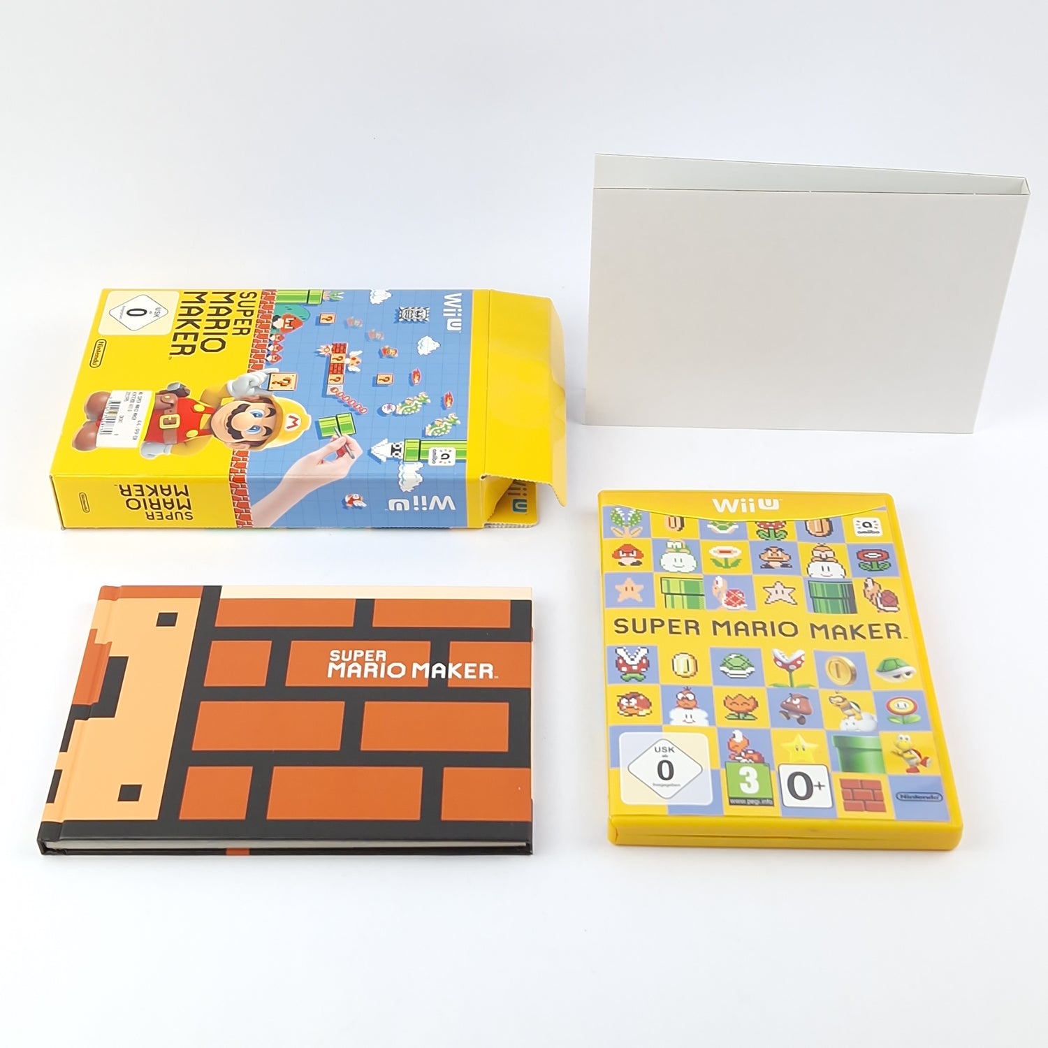 Nintendo Wii U Game: Super Mario Maker - OVP Instructions CD | PAL