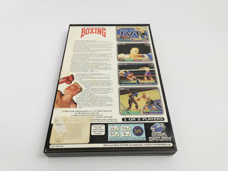 Sega Saturn Spiel " Victory Boxing " SegaSaturn | PAL | OVP