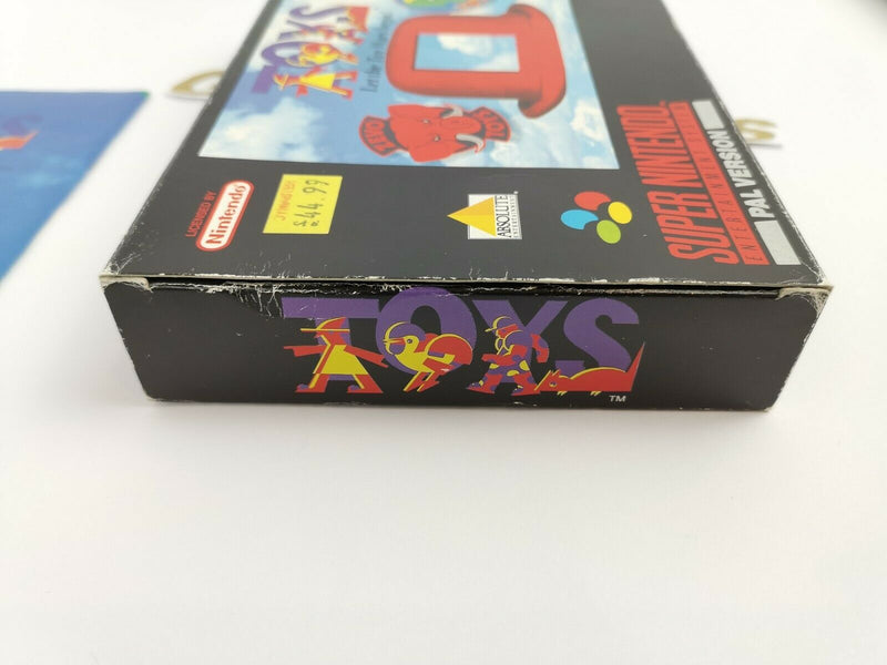 Super Nintendo Spiel " Toys let The Toy Wars begin ! " Snes | Ovp | Pal | CIB