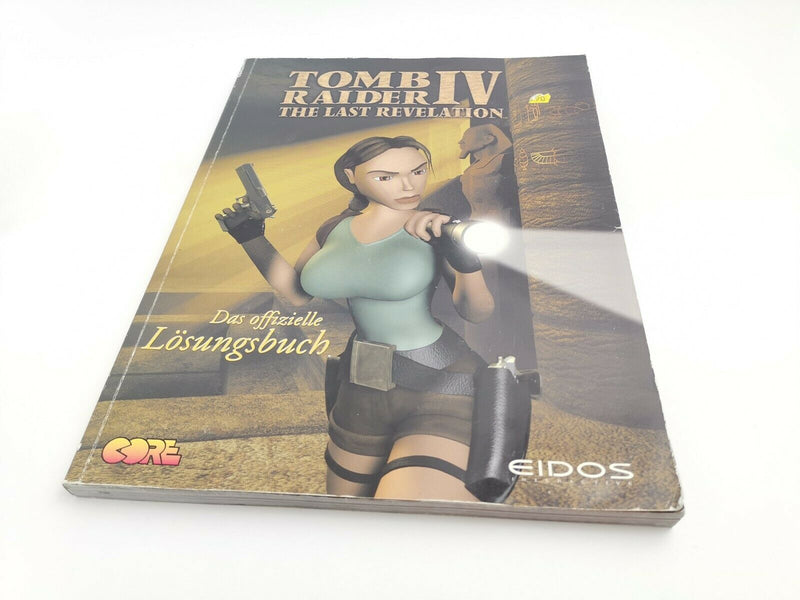 Tomb Raider IV The Last Revelation the official solution book games advisor PS1