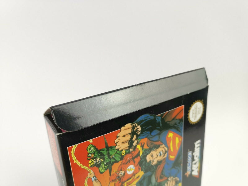 Super Nintendo Spiel " Justice League Task Force " Snes | Ovp | Pal | CIB