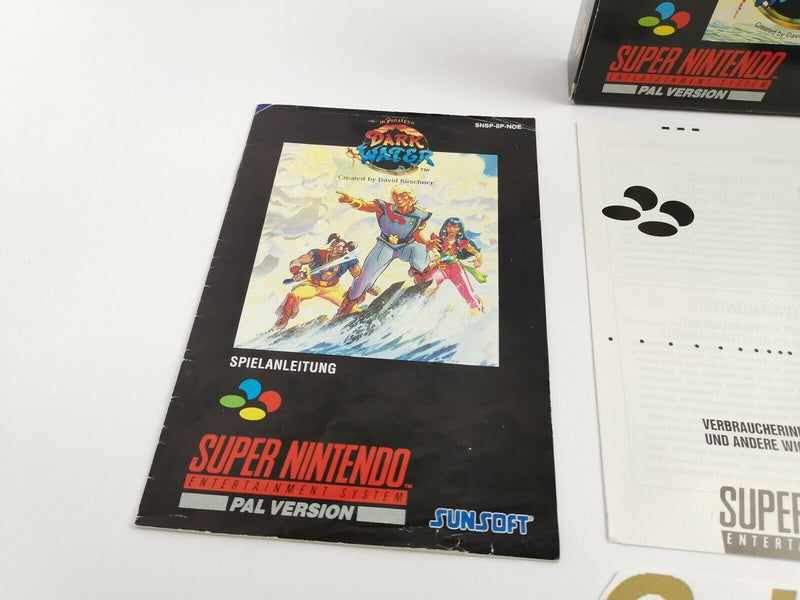 Super Nintendo Game "The Pirates of Dark Water" Snes | Original packaging | Pal | CIB