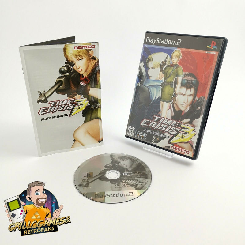 Sony Playstation 2 Game "Time Crisis 3" Ps2 | Original packaging | NTSC-J Japan | Namco