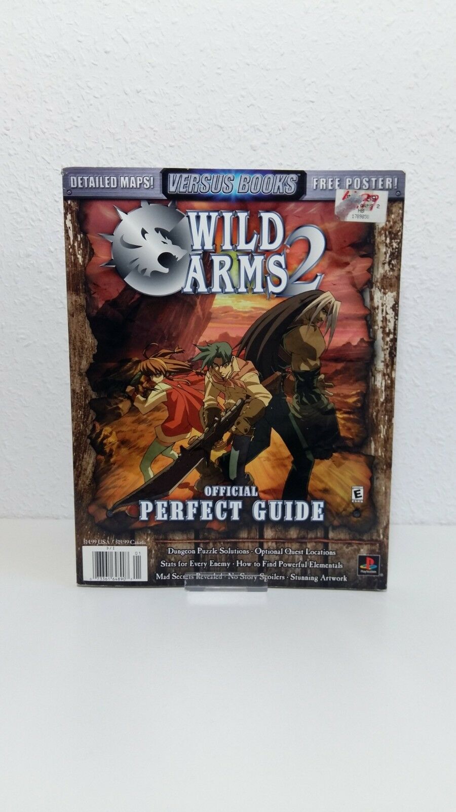 Wild Arms 2 Guide Versus Books Playstation 1