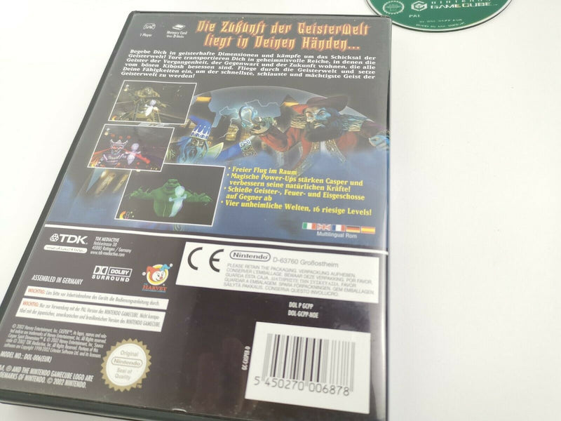 Nintendo Gamecube Game "Casper Spirit Dimensions" Game Cube | Original packaging | Pal
