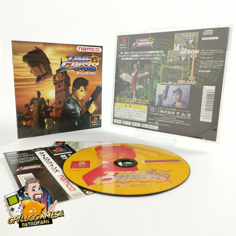 Sony Playstation 1 Spiel " Time Crisis " Ps1 PsX | NTSC-J Japan japanische OVP