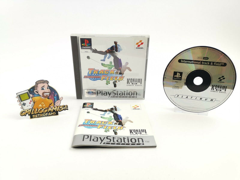 Sony Playstation 1 game "Track &amp; Field International" Pal | Original packaging | Ps1 | Psx