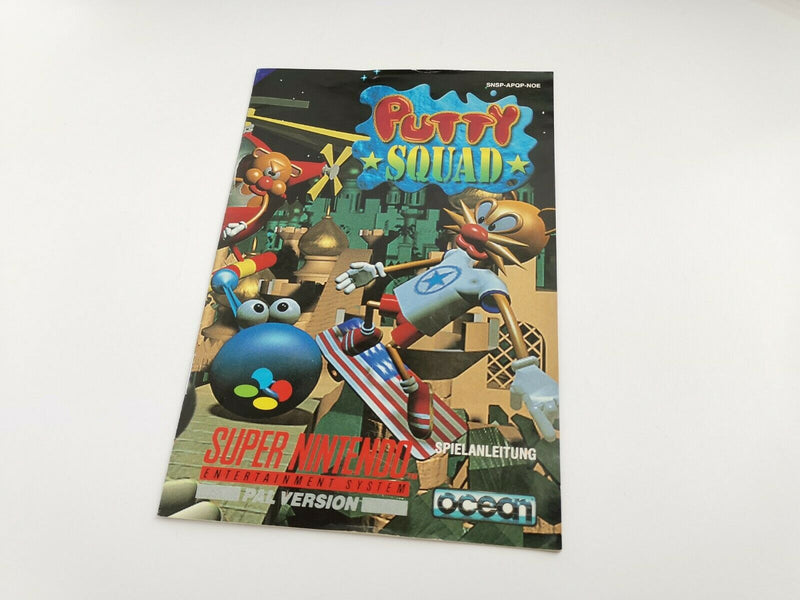 Super Nintendo Spiel " Putty Squad " Snes | Ovp | Pal | NOE