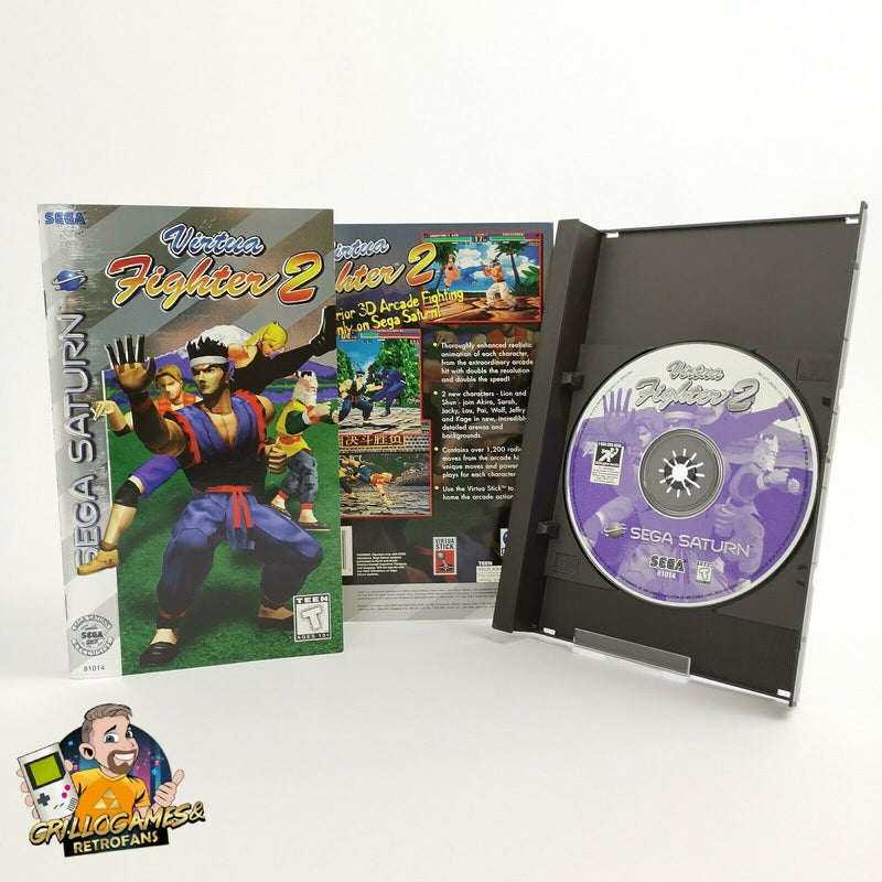 Sega Saturn game "Virtua Fighter 2" SegaSaturn | NTSC-U/C USA |