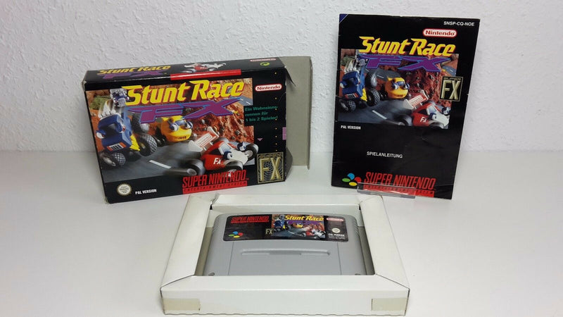 Super Nintendo Spiel " Stunt Race FX " / Snes