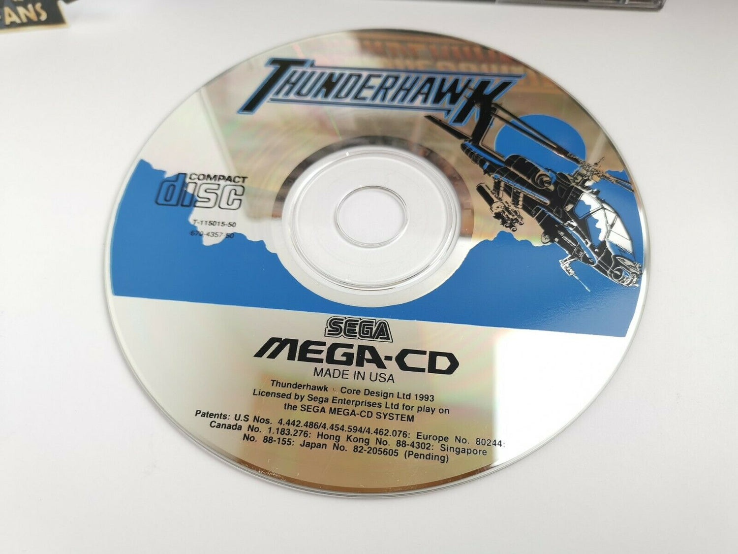 Sega Mega CD game 