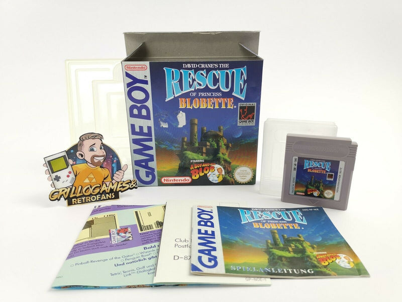 Nintendo Gameboy Classic Spiel " Rescue of Princess Blobette " Ovp | Pal | NOE