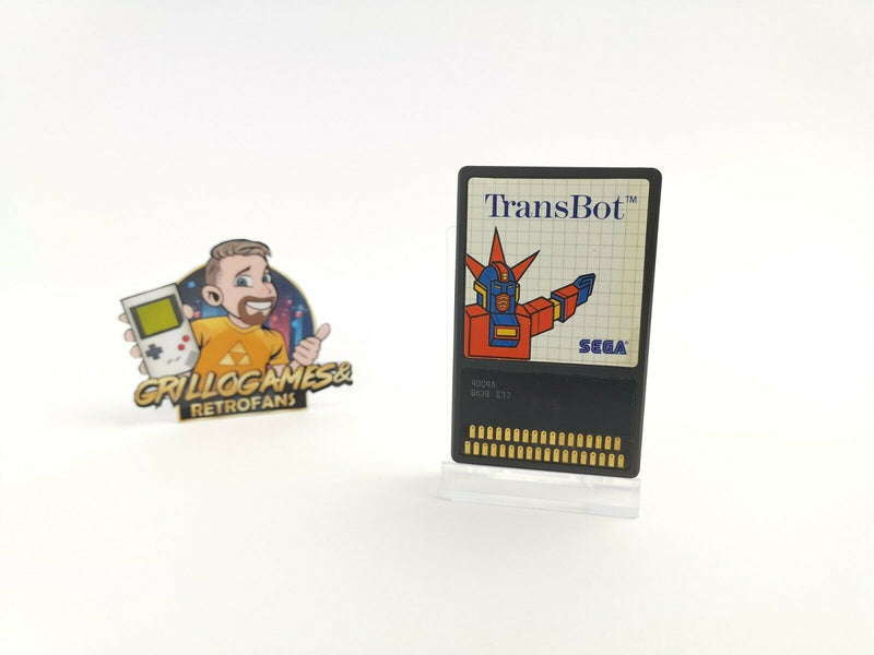 Sega Master System Game "The Sega Card TransBot" Cartridge | Pal | Trans Bot