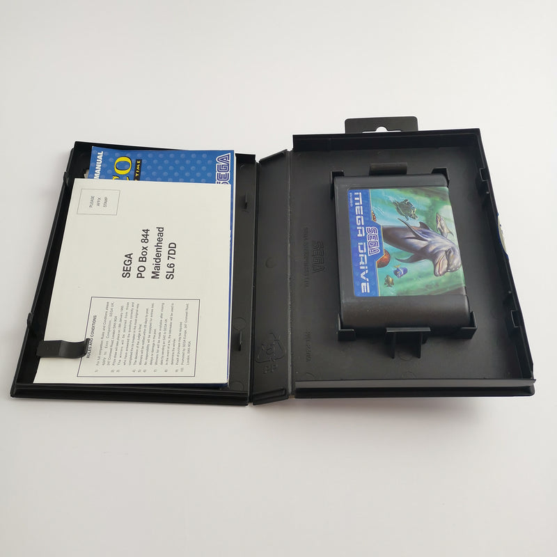 Sega Mega Drive game "Ecco The Tides of Time" MD The Dolphin | OVP PAL