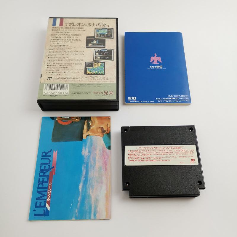 Nintendo Famicom game "L'Empereur" Lempereur Nes OVP | NTSC-J Japan JAP