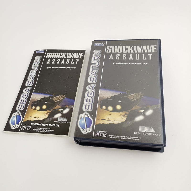 Sega Saturn Spiel " Shockwave Assault " SegaSaturn SS | OVP | PAL