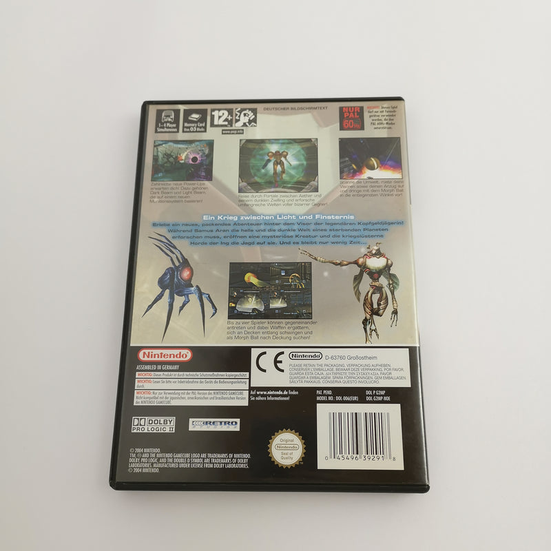 Nintendo Gamecube Spiel " Metroid Prime 2 Echoes " GC Game Cube | OVP PAL NOE