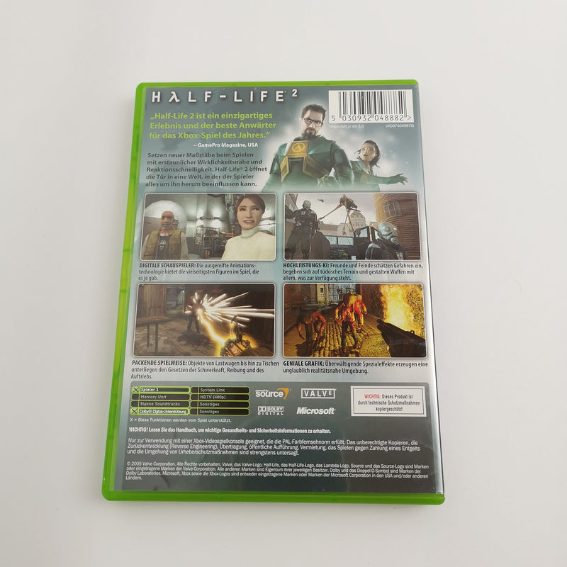 Microsoft Xbox Classic Spiel " Half-Life 2 " DE PAL | OVP USK18