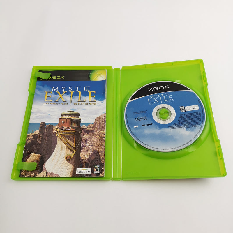 Microsoft Xbox Classic Spiel " Myst III 3 Exile " DE PAL Version | OVP