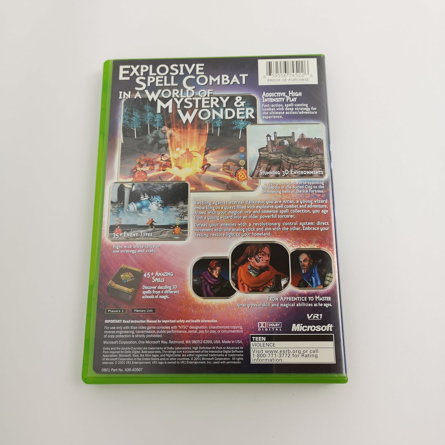 Microsoft Xbox Classic Game 