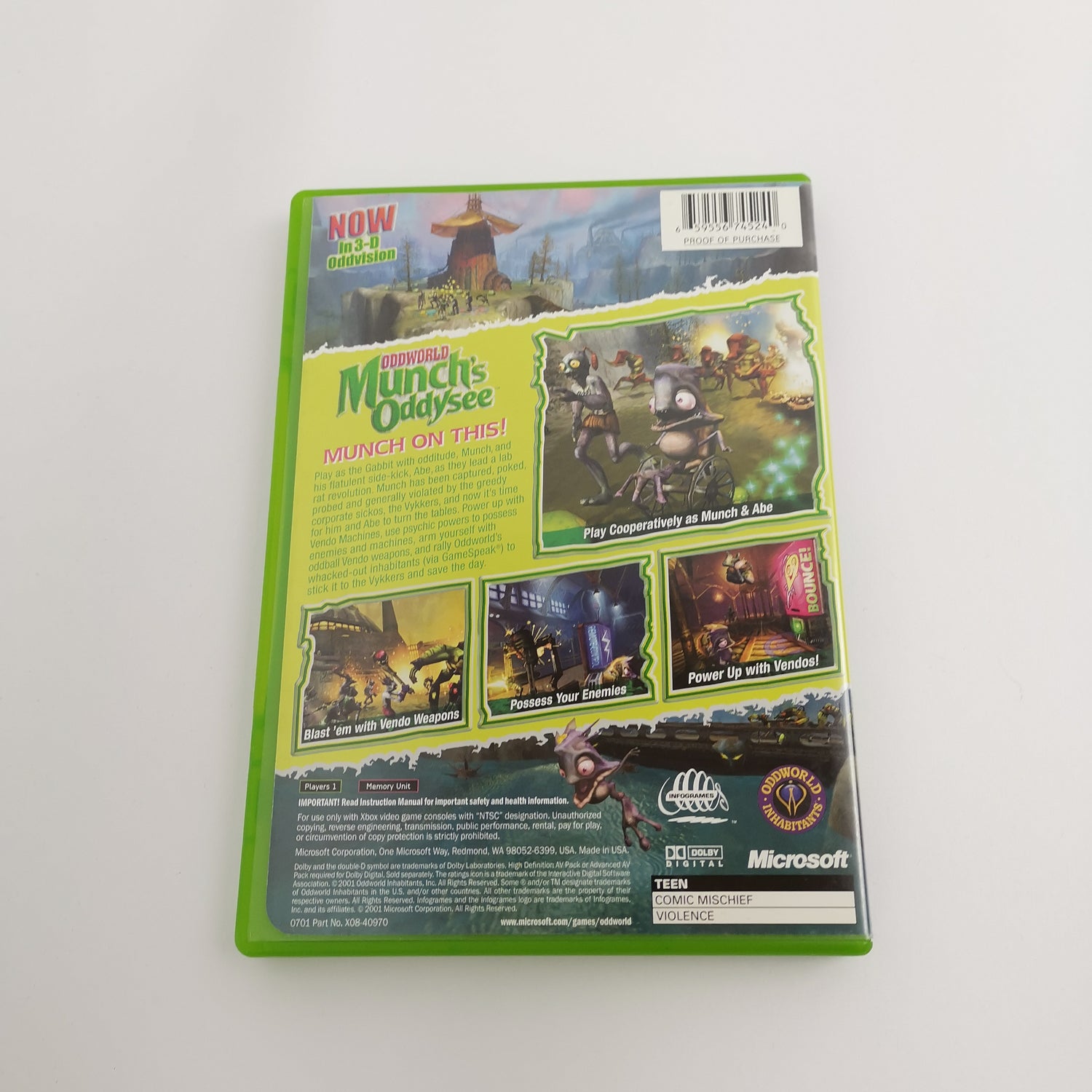 Microsoft Xbox Classic Spiel 