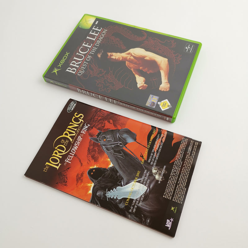 Microsoft Xbox Classic Spiel " Bruce Lee Quest of the Dragon " EN DE - PAL | OVP