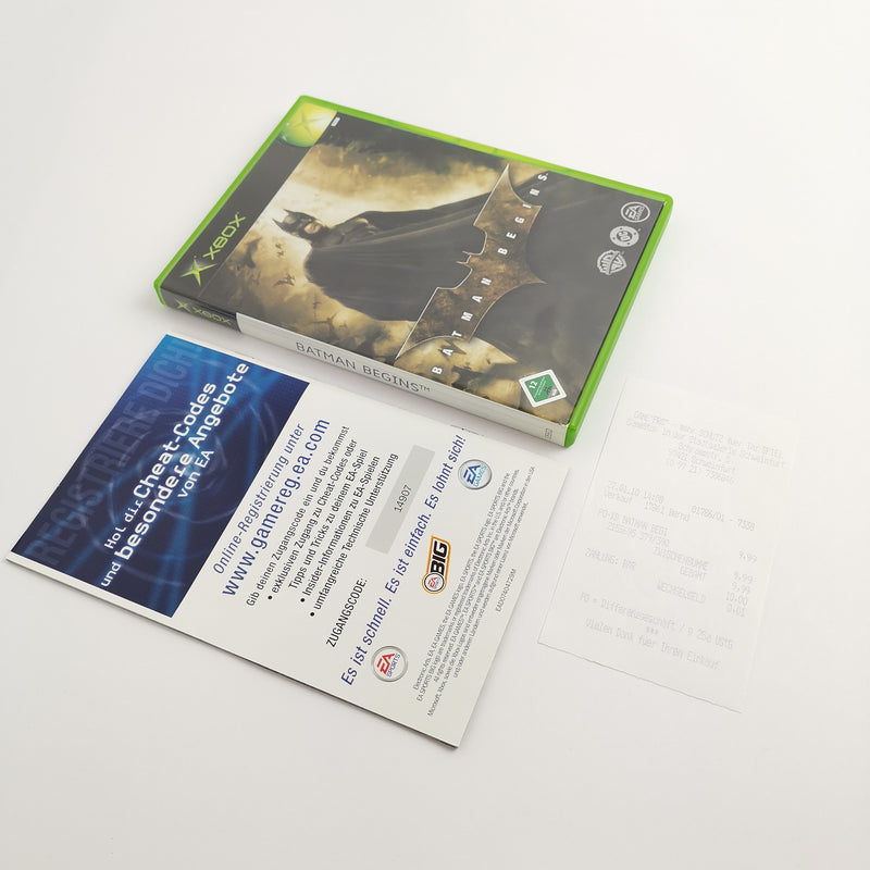 Microsoft Xbox Classic Spiel " Batman Begins " DE PAL Version | OVP