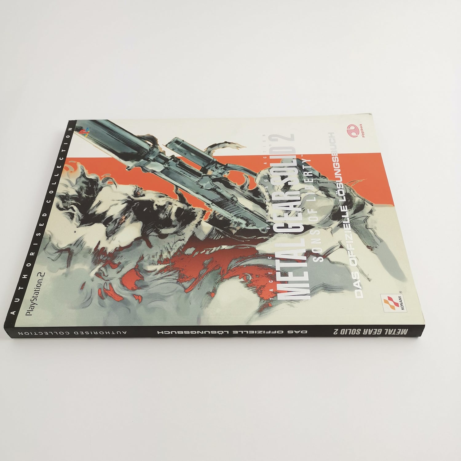 Metal Gear Solid 2 Sons of Liberty Das offizielle Lösungsbuch | PS1 PSX Konami