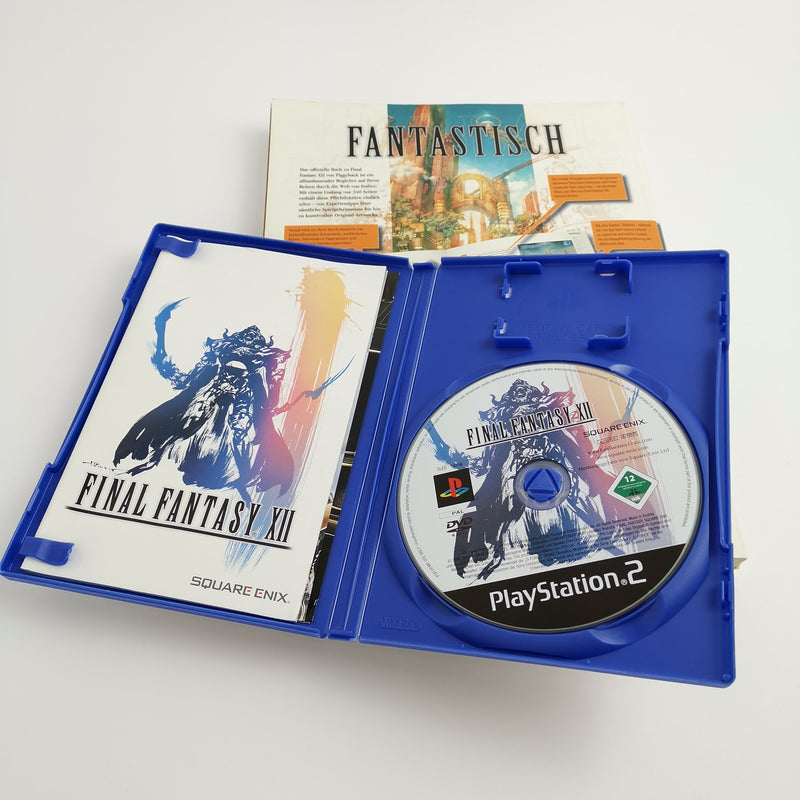 Sony Playstation 2 Game "Final Fantasy XII + Solution Book" FF 12 Guide OVP Ps3