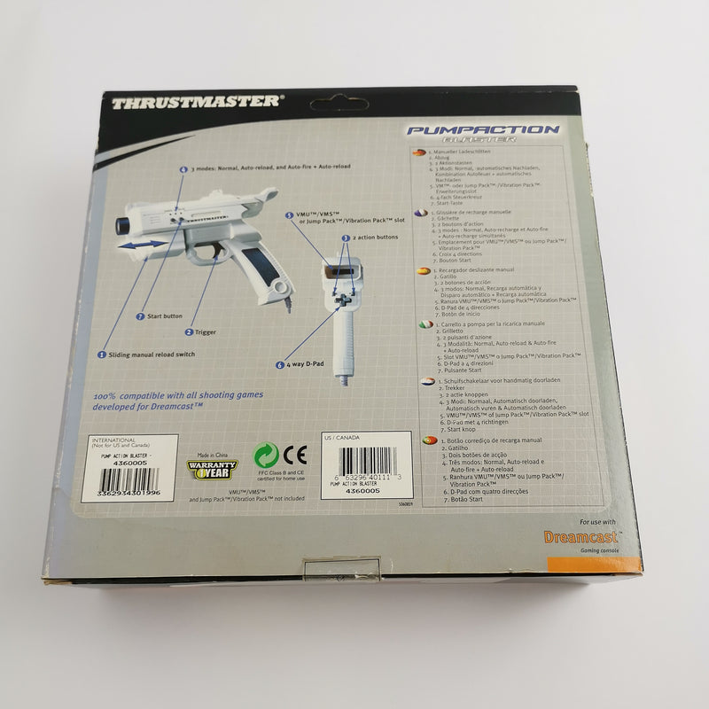 Sega Dreamcast Controller : Thrustmaster - Pumpaction Blaster Gun Pistole OVP
