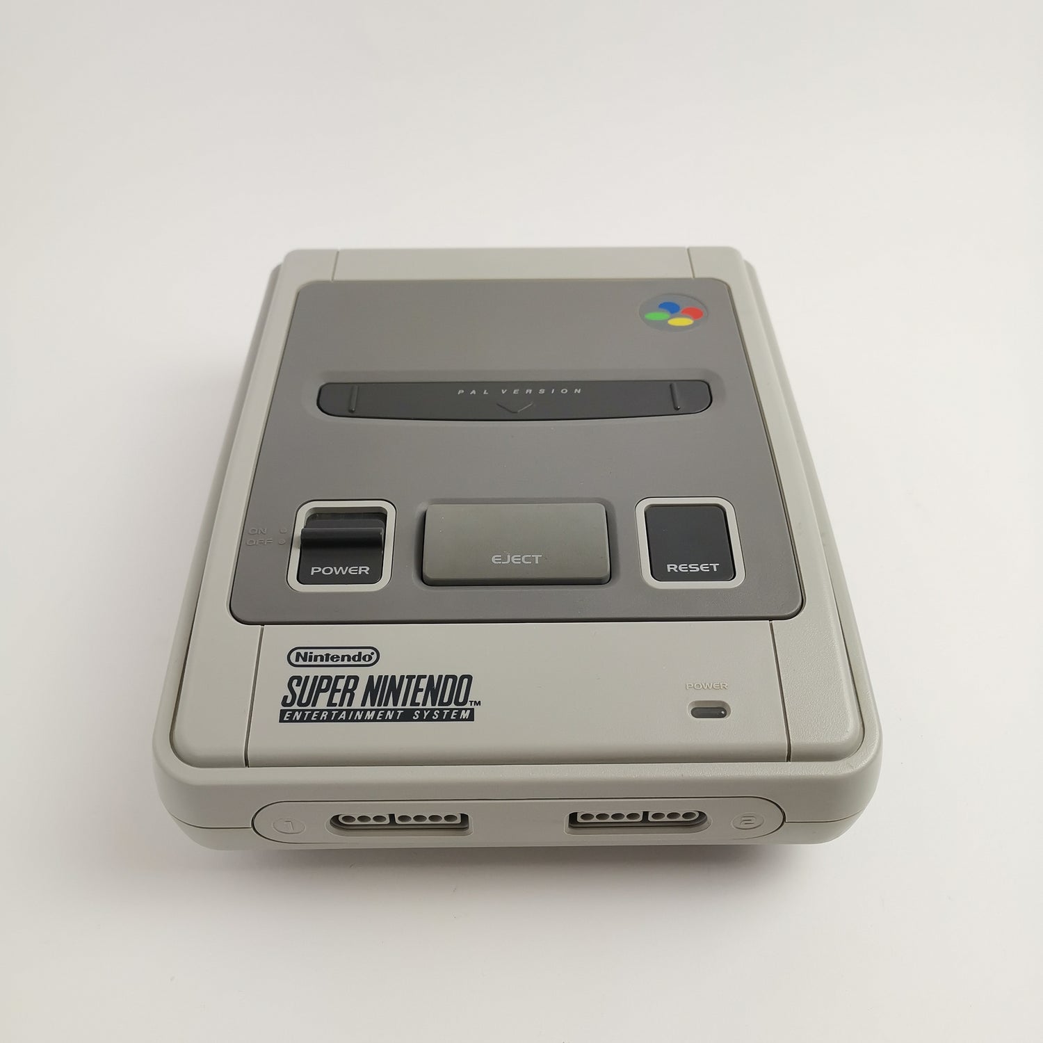 Super Nintendo 1-CHIP console: 2 controllers and connection cable | SNES - PAL