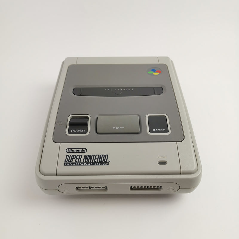 Super Nintendo 1-CHIP Konsole : 2 Controller u. Anschlusskabel | SNES - PAL