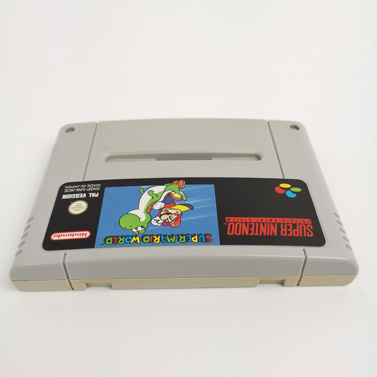 Super Nintendo Spiel : Super Mario World | SNES Modul Cartridge - PAL NOE