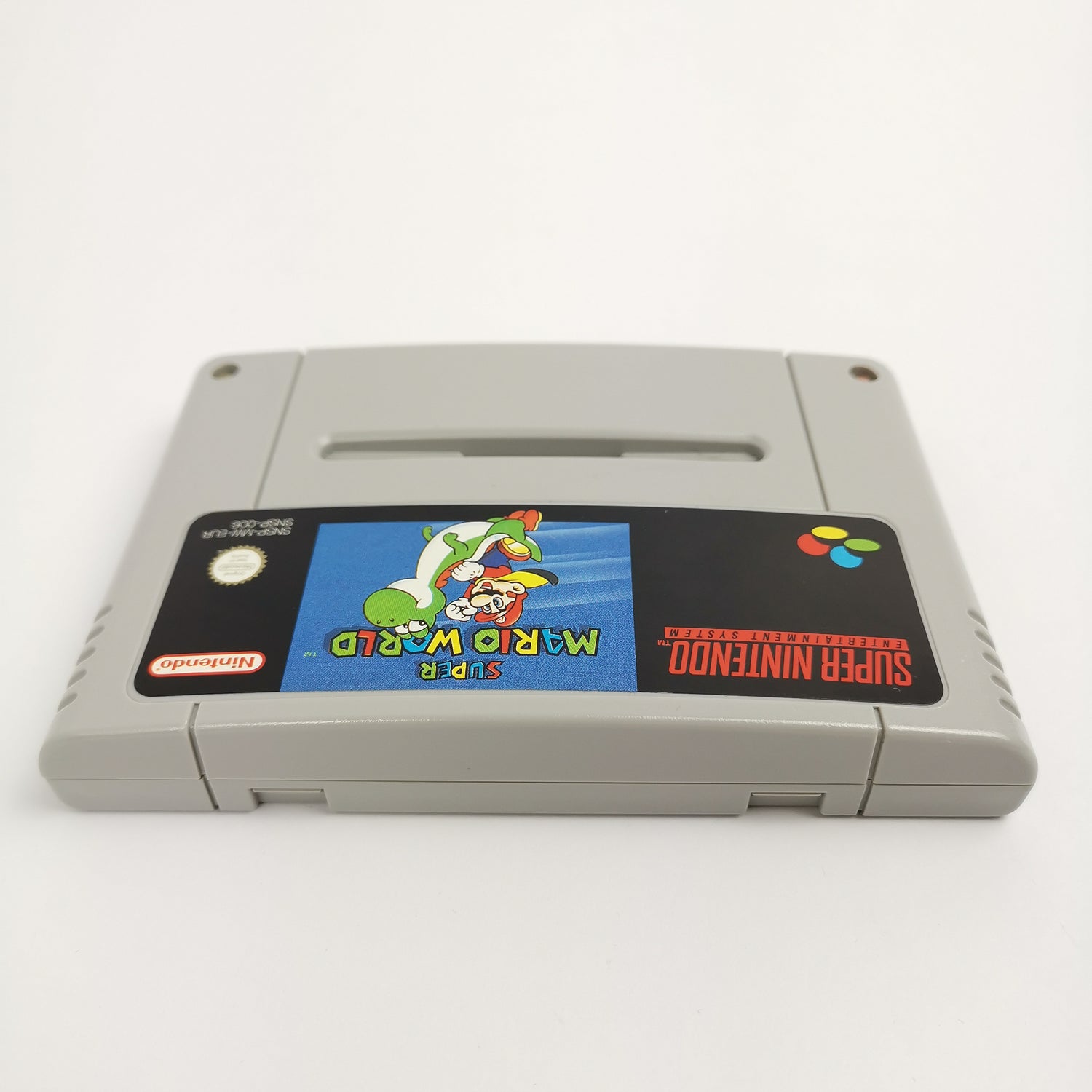 Super Nintendo Game: Super Mario World | SNES module cartridge - PAL EUR