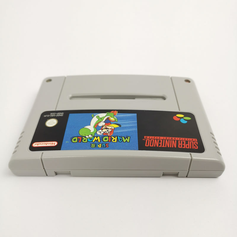 Super Nintendo Game: Super Mario World | SNES module cartridge - PAL EUR