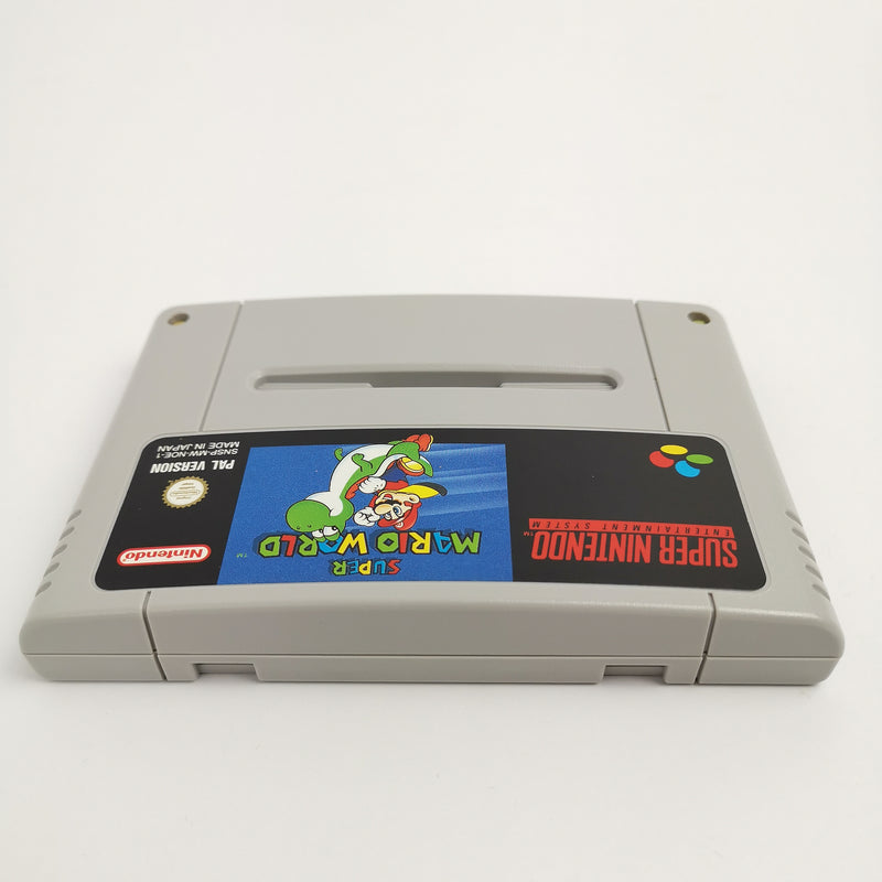 Super Nintendo Game: Super Mario World | SNES module cartridge - PAL NOE-1