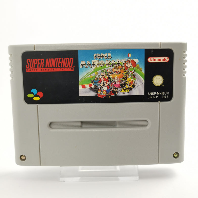 Super Nintendo Game: Super Mario Kart | SNES module cartridge - PAL EUR * good