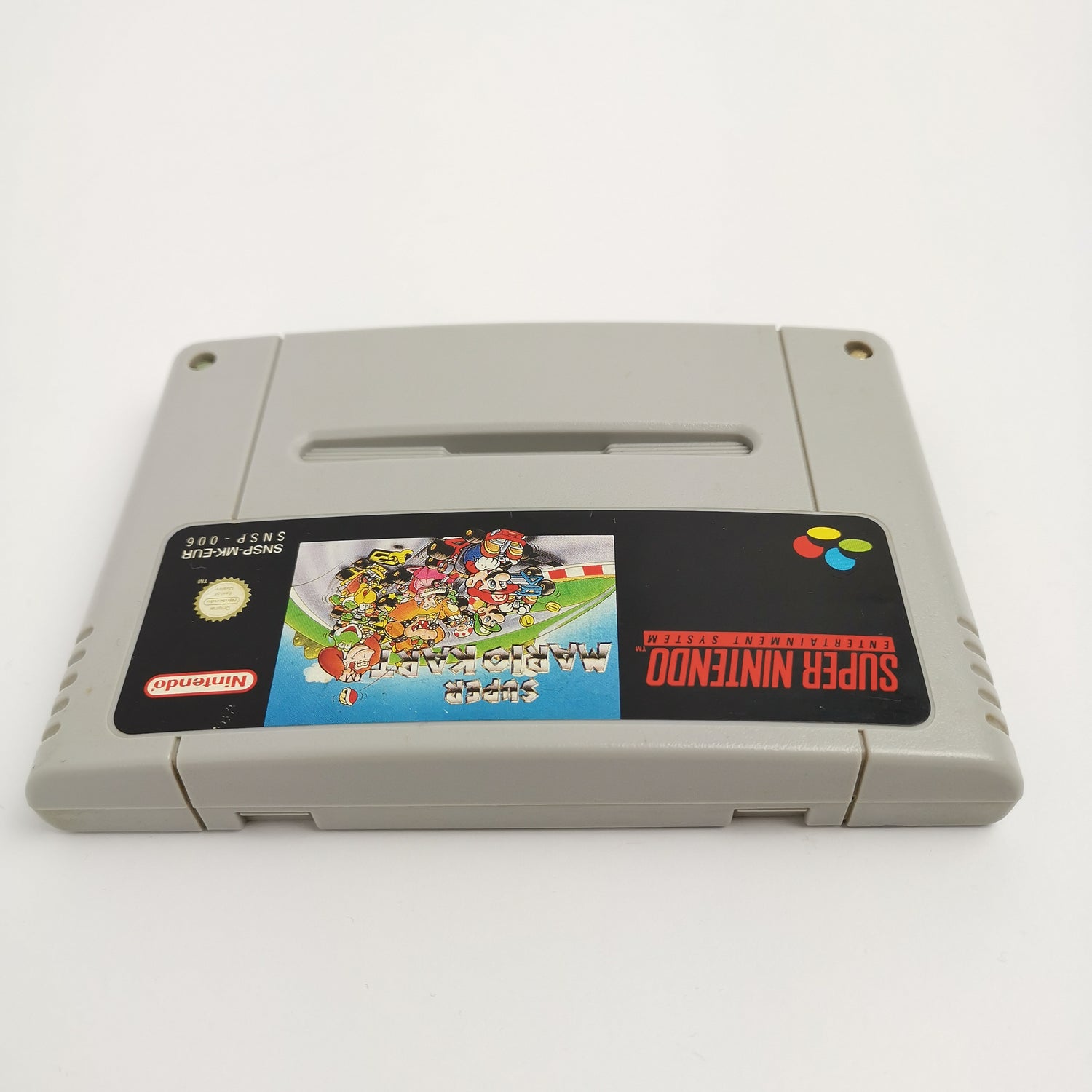 Super Nintendo Game: Super Mario Kart | SNES module cartridge - PAL EUR * good