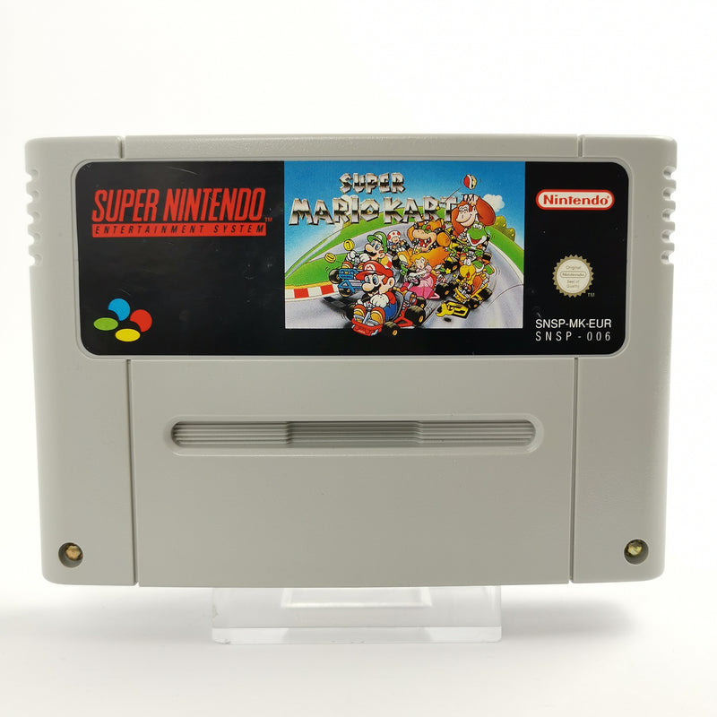 Super Nintendo Game: Super Mario Kart | SNES module - PAL EUR * very good