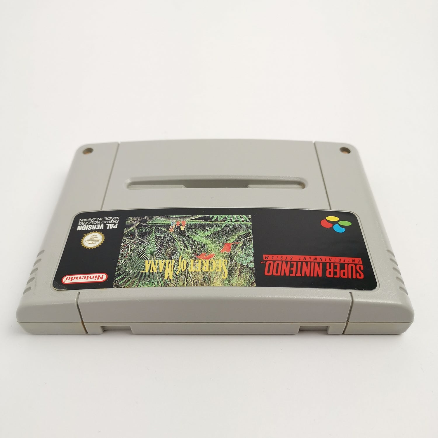 Super Nintendo Game: Secret of Mana | SNES module cartridge - PAL NOE / SFRG