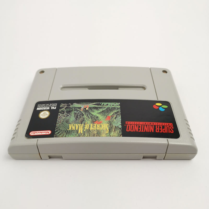 Super Nintendo Game: Secret of Mana | SNES module cartridge - PAL NOE / SFRG