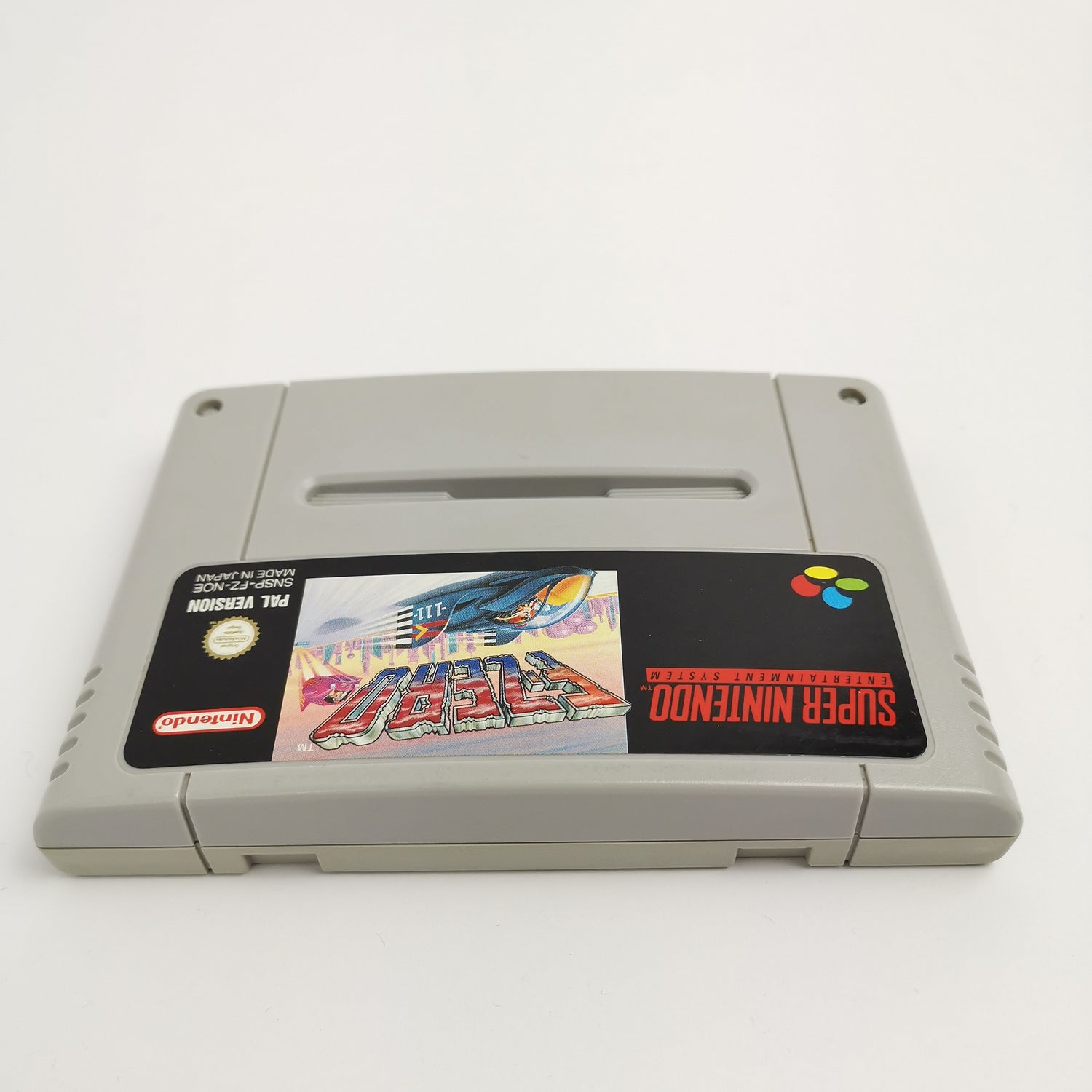 Super Nintendo Spiel : F-Zero | SNES Modul Cartridge - PAL NOE