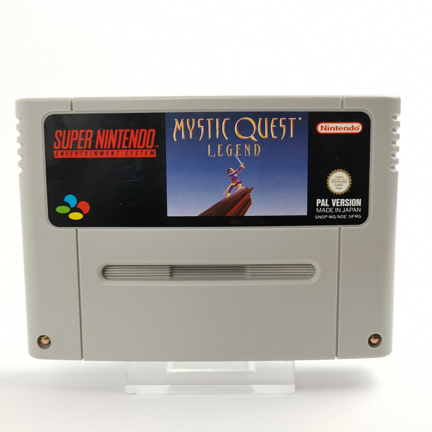 Super Nintendo Spiel : Mystic Quest Legend | SNES Modul Cartridge - PAL NOE SFRG