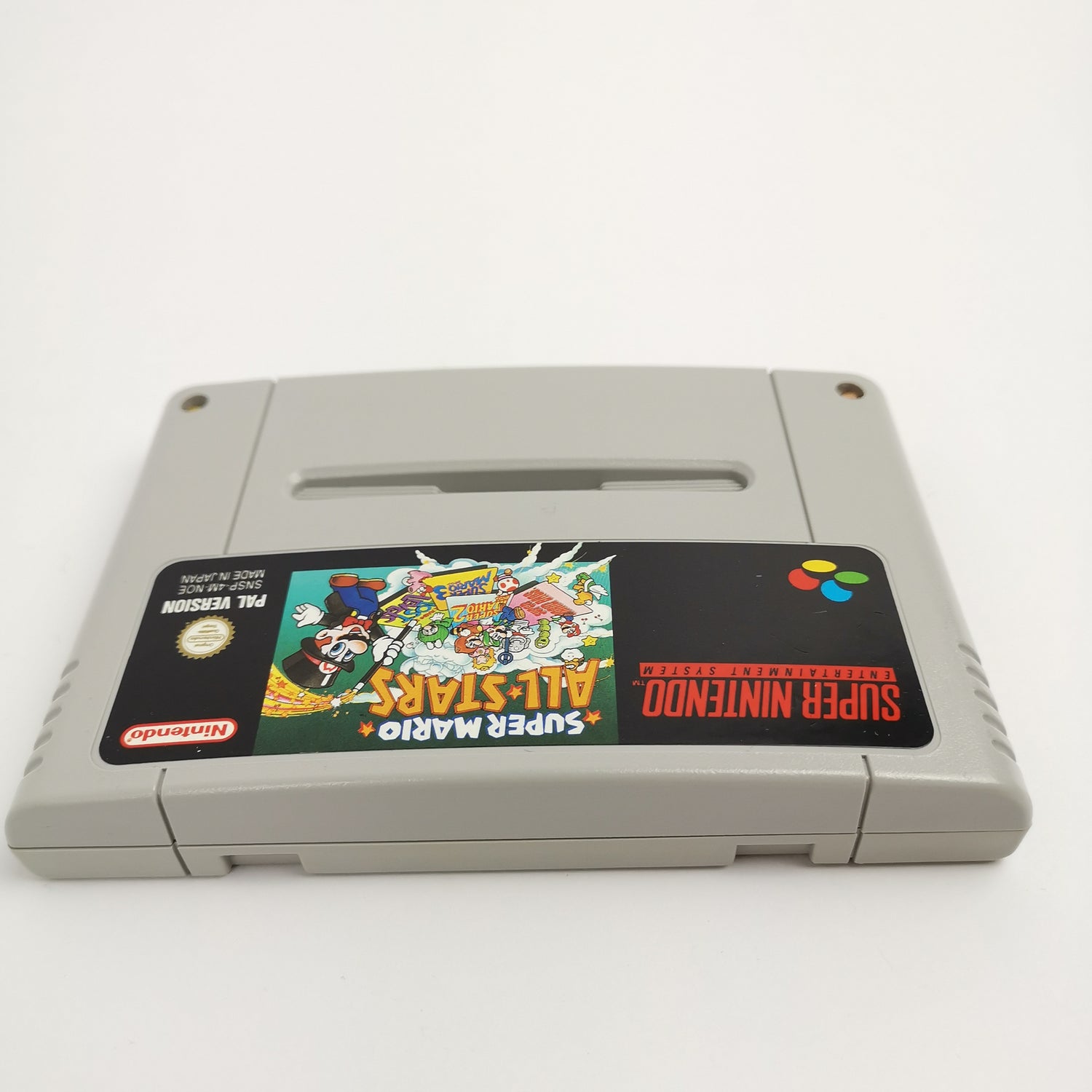 Super Nintendo Spiel : Super Mario Allstars | SNES Modul Cartridge - PAL NOE