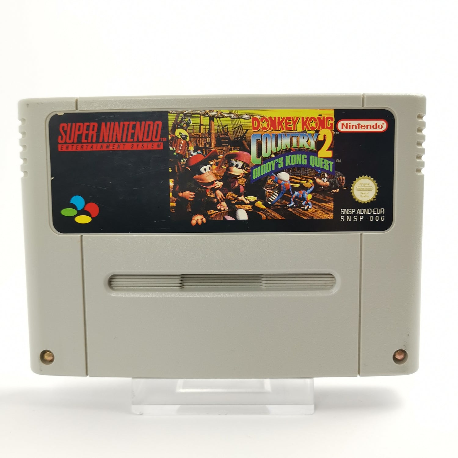 Super Nintendo Game: Donkey Kong Country 2 | SNES module cartridge - PAL EUR