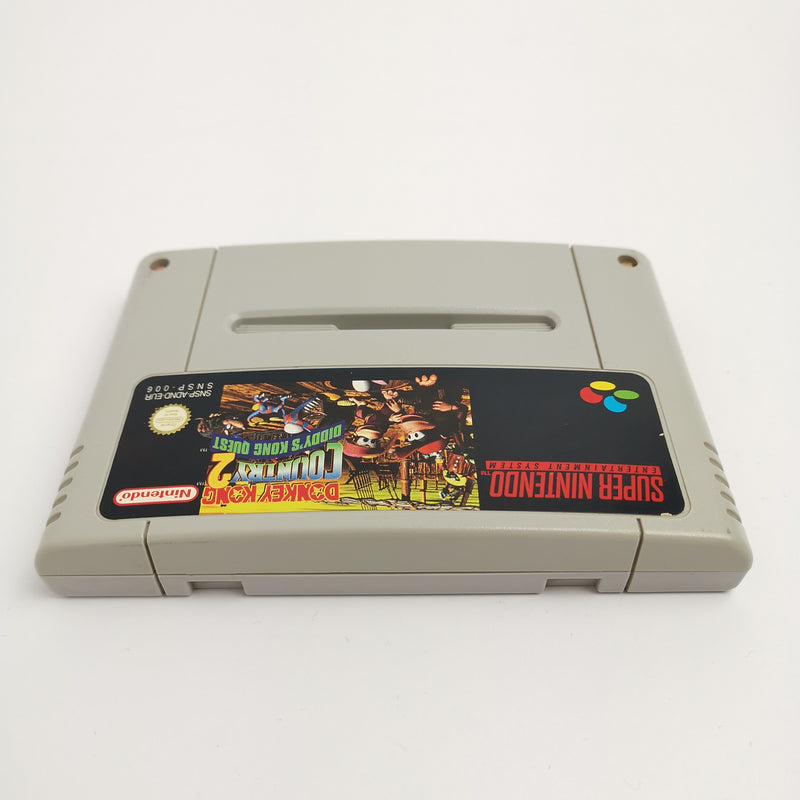 Super Nintendo Game: Donkey Kong Country 2 | SNES module cartridge - PAL EUR