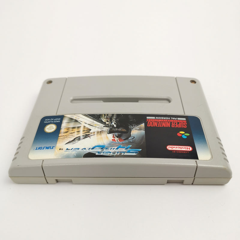 Super Nintendo Game: Super Air Diver | SNES module - PAL NOE